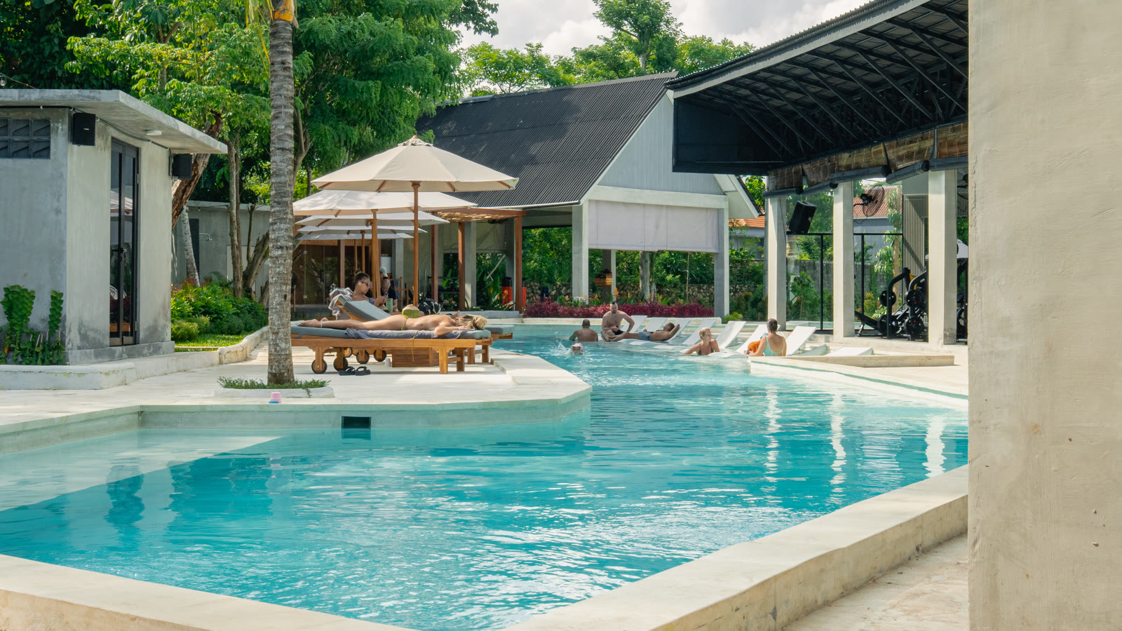 The Recovery area at Kanana Village